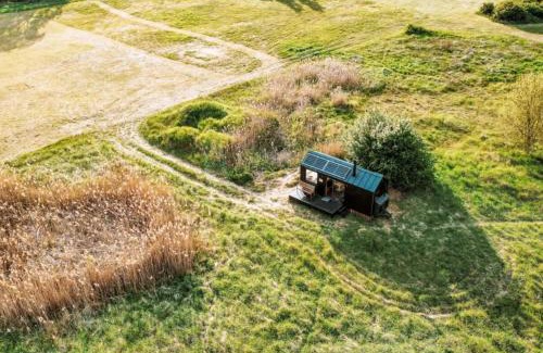 Gusow Apartment | Offgrid Cabin Klaudia am See in Brandenburg Tiny House Natururlaub & Retreat bei Berlin