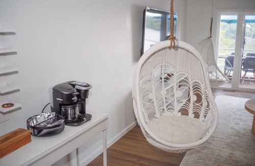 Orange House | Ojoy Cove Charming Waterfront Retreat 5 Bedroom Home by RedAwning