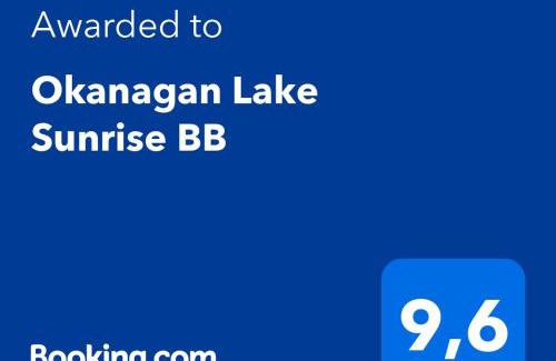 Westshore Estates Bed & Breakfast | Okanagan Lake Sunrise BB