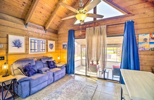 Okeechobee House | Okeechobee Cabin in Waterfront Community with Dock!