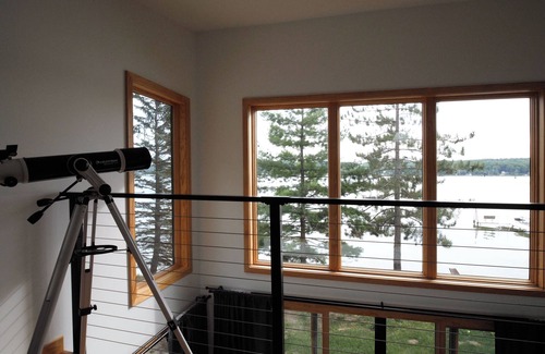East Jordan House | Okiwayway's Bungalow [formerly Betula Cabin] renovated waterfront rustic cabin
