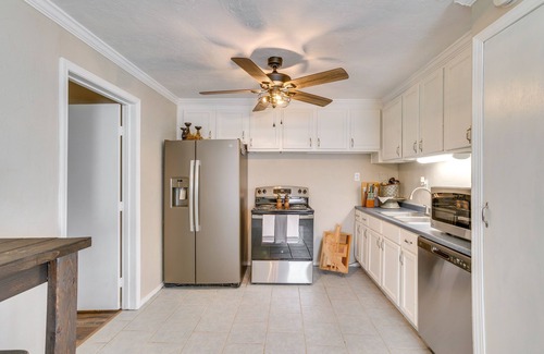 Fort Cobb House | Oklahoma Home Near Lake w/Patio, Grill & Chiminea