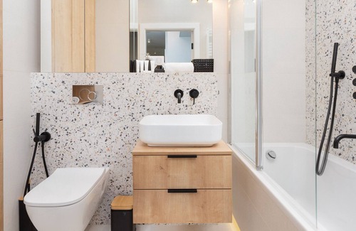 Karlikowo Apartment | Okrzei 24 | Wifi, 2 Bedrooms, Balcony, Parking, Sopot