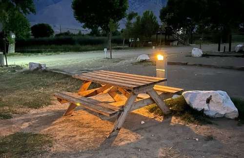 Olancha RV Rental | Olancha Lakeside Tent Site #4 in Eastern Sierras