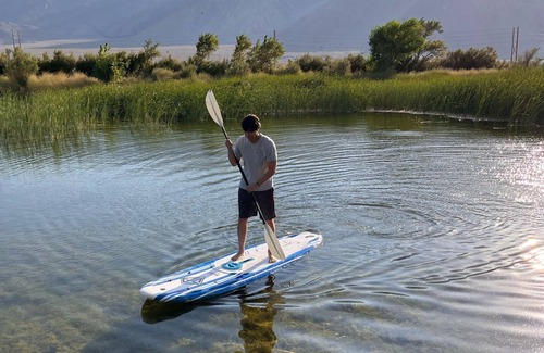 Olancha RV Rental | Olancha Lakeside Tent Site #4 in Eastern Sierras