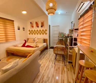 Olango Island Villa | Olango Island - S&E-2 Tiny Guest House Fully Furnished with Hot Shower, Washer, Wi-Fi, Netflix Olango Island - S&E-1 Tiny Guest House Fully Furnished with Hot Shower, Washer, Wi-Fi, Netflix & King size bed