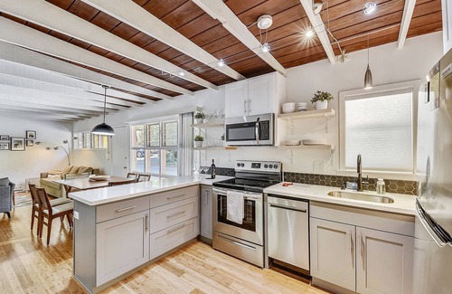 Cazadero Cabin | Old Caz Cottage ~ Stylish Mid-Century Décor Nestled Amongst the Redwoods.