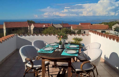 Brusje Cottage | Old Dalmatian stone house with sea view - Island of Hvar