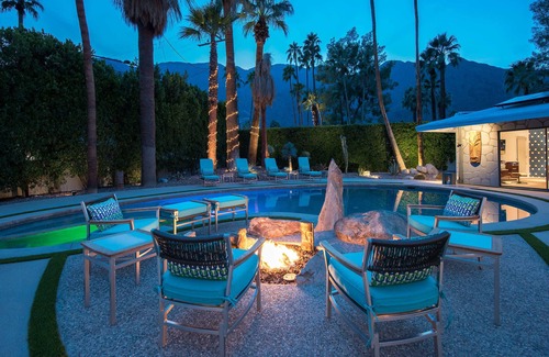 Old Las Palmas Villa | Old Las Palmas Mid-Century Luxury Estate Mtn Views