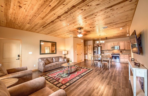 Gruene Condo | Old Mills Resort at Historic Gruene with pool! Dog friendly!