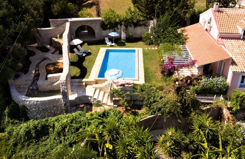 Spartylas Villa | Old Olive Presse villa breathtaking panoramic view
