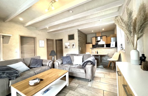 Flensburg Apartment | Old print shop close to the city center with parking right outside the front door!