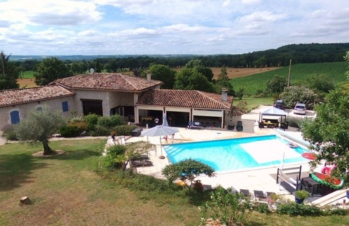 Lavaurette Other | Old stone farmhouse in a quiet location with large heated pool.