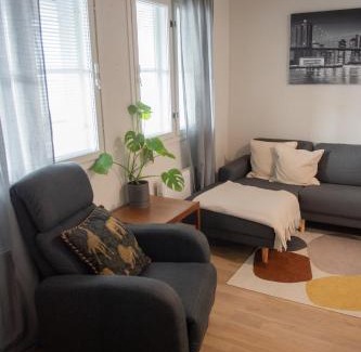 Kokkola Apartment | Old Town - 2 bedrooms with sauna