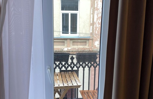 Old Town Apartment | Old town apartments with balcony, cafe mashine