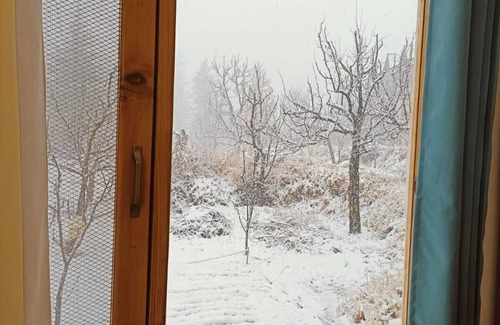 Old Manali Cottage | Old Town Manali Homestay, Cozy Room with Apple Orchard & Mountain Views