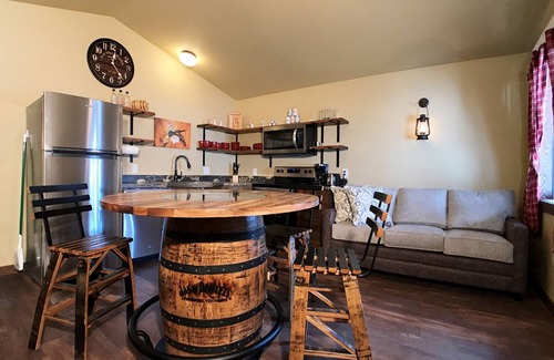 Island Park Cabin | Old West Escapes, Saloon