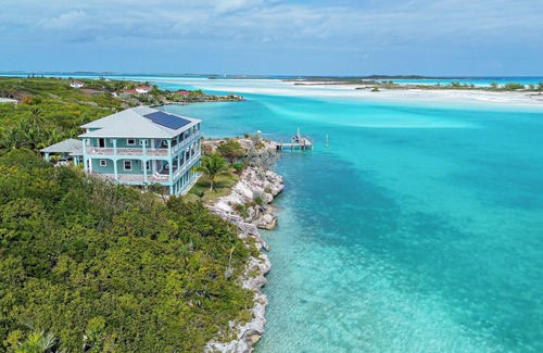 Great Exuma House | Ole Ike Bay-Luxury Villa Private Beach & Dock - 7 guests