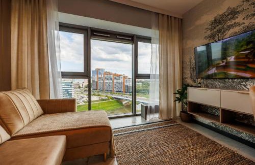 Rzeszow Apartment | OLSZYNKI PARK- SkyV Luxury Premium Apartment with View, City Centre by StayNest