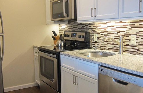 East Burke Condo | On Burke Mountain, bike in bike out. Pool, Hot tub, Gym access at the hotel.