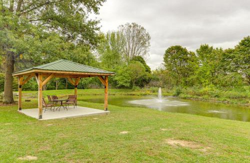 Yellow Springs House | On-Site Lake and Gazebo Cabin in Yellow Springs!
