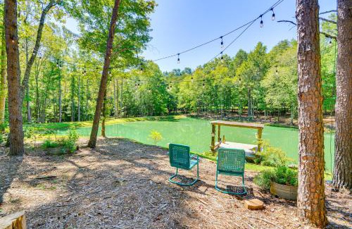 Thomasville House | On-Site Pond Nature-Filled Winston-Salem Retreat!