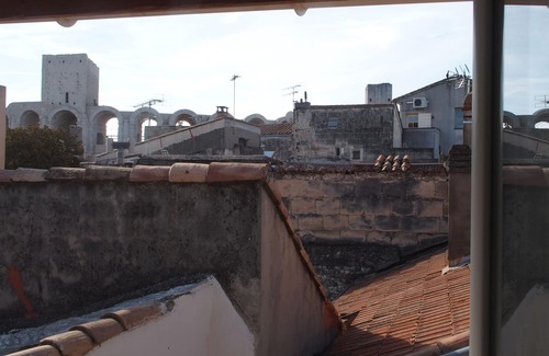 Arles City Centre Apartment | On the roofs of Arles in Provence
