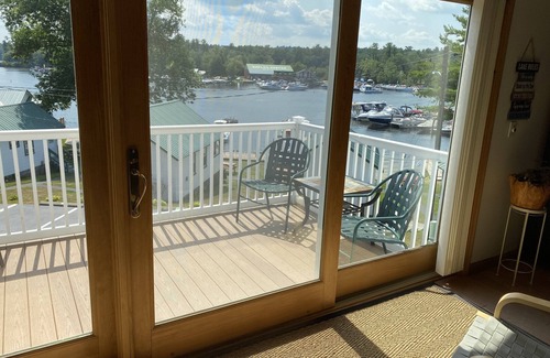 Naples House | On the water, 35' DOCK SPACE! CENTER OF NAPLES! Access to Sebago and Long Lakes