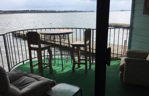 Seven Coves Condo | On the water just like being on a boat; but, you have a full bath and can BBQ!!
