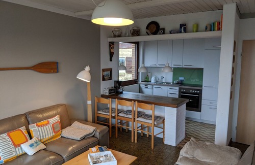Marienleuchte House | On the wildly romantic natural beach, enchanting view, cozy with stove, sauna