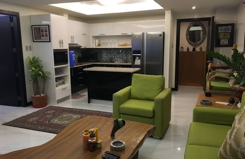 Malabanias Condo | one bedroom, 82 sq. mts., furnished nicely, W/D, freezer w/icemaker,King bed