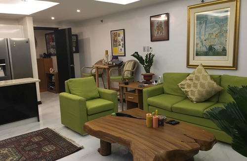 Malabanias Condo | one bedroom, 82 sq. mts., furnished nicely, W/D, freezer w/icemaker,King bed