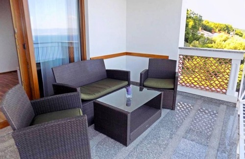Mosenice Apartment | One bedroom apartment with terrace and sea view Mošćenice, Opatija (A-7689-c)