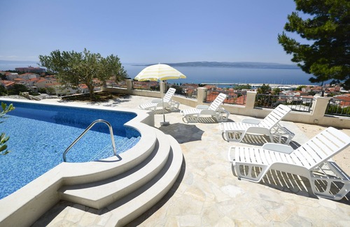 Baska Voda Apartment | One bedroom apartment with terrace and sea view Baška Voda, Makarska (A-12442-a)