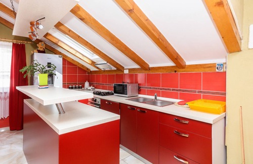 Grad Apartment | One bedroom apartment with terrace and sea view Šibenik (A-24358-a)