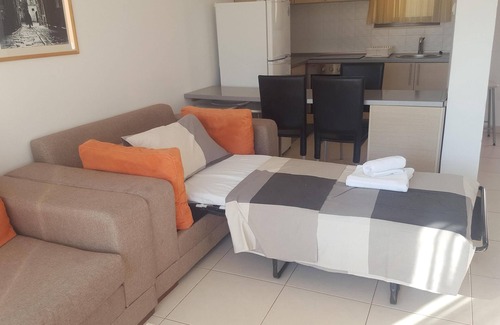 Becici Apartment | One bedroom apartment (sleeps 4) with pool & views of Sveti Stefan and mountains