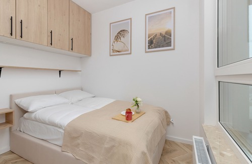 Nowy Port Apartment | One Bedroom Apartment Starowiejska | Balcony | Parking | Gdansk