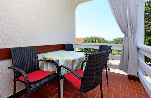 Potocnica Apartment | One bedroom apartment with terrace and sea view Potočnica, Pag (A-6338-b)