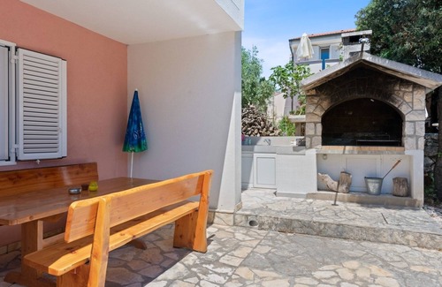 Mandre Apartment | One bedroom apartment with terrace Mandre, Pag (A-6418-d)