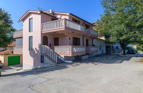Duga Luka Apartment | One bedroom apartment with terrace and sea view Duga Luka (Prtlog), Labin (A-2335-d)