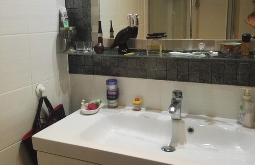 Peristeri Apartment | One bedroom new apartment with large living room. athens