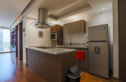 Lomas de Santa Fe Apartment | One bedroom, SPA, indoor pool, GYM next to La Mexicana Park