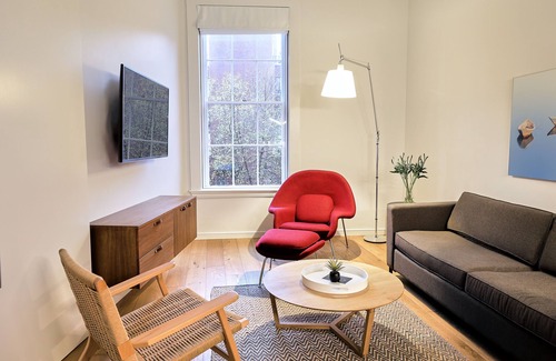 Downtown Portland Apartment | One Bedroom Urban Home in Portland's downtown Old Port district