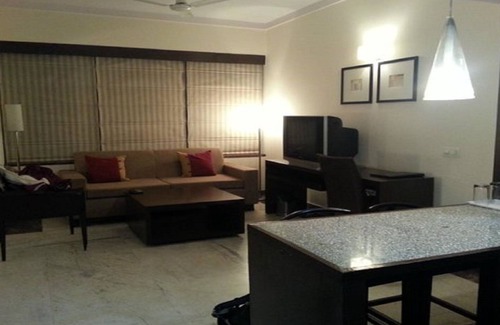 Indirapuram Apartment | One Bedroom with Private Bathroom, Living room and Kitchen Studio Appartment