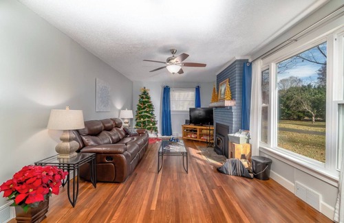 Haywood County House | One Block from Lake Junaluska!