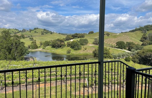 Angels Camp House | One of a kind modern Tiny Home in lush vineyard setting- unit B upstairs