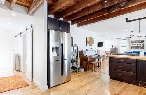 East Bayside Condo | Open, airy condo w/ private deck - steps to the Old Port, restaurants & ferries!