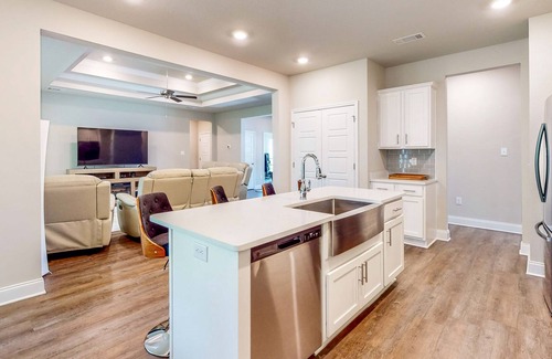 Gulf Hills House | Open-Concept Home Near the Beach, Pool Access