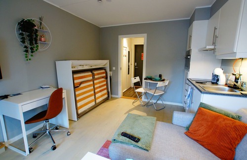 Vossestrand Apartment | Oppheim Holiday Apartment with swimming pool