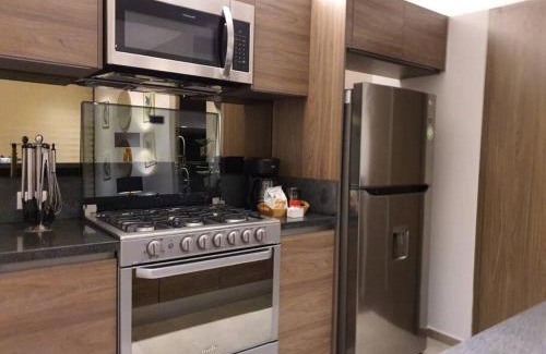 Coyoacan Apartment | Orange & Green Apartment - HP Sur